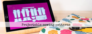 Projector sewing patterns