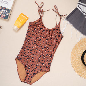 Lycra / badpakstof - ikatee® - Graou - Chocolade