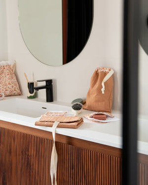 Nikko, a new sewing pattern for bathroom in the Home Collection