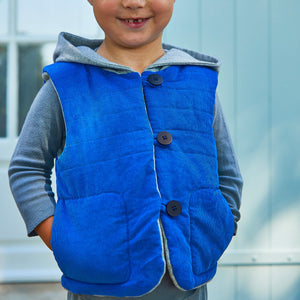 sewing pattern vest for baby 