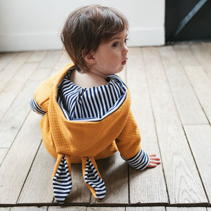 Baby vest, jacket and bathrobe sewing pattern 