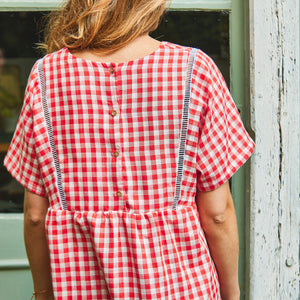 Women's blouse sewing pattern