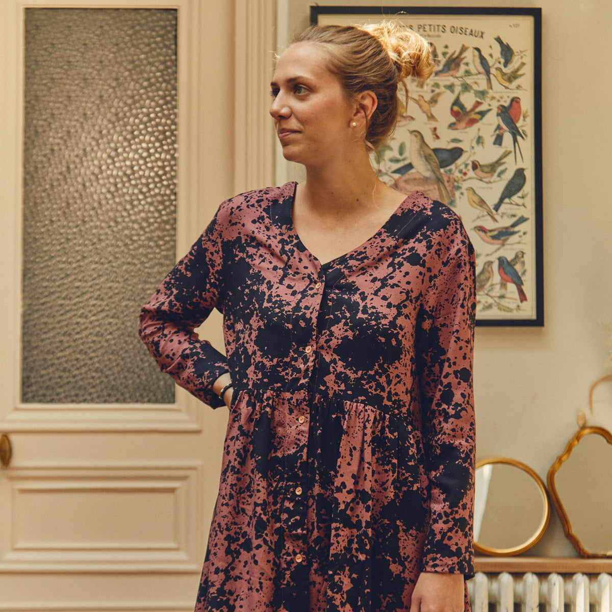 ANNA Mum Dress - Woman 34-46 - PDF Sewing Pattern – Ikatee sewing patterns