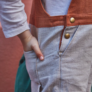 Dungarees sewing pattern video tutorial