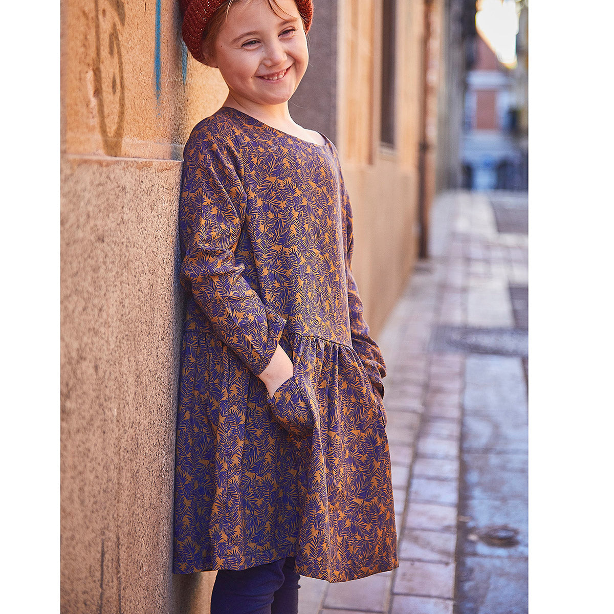 HELSINKI Kids dress - Girl 3/12Y - PDF Sewing Pattern – Ikatee