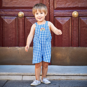 pattern dress and roomper toddlers
