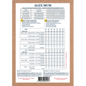 Duo ALEX Kids/Mum - Bluse oder Kleid - PDF-Schnittmuster