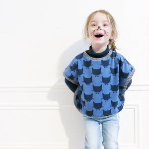 easy poncho sewing pattern