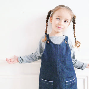 Dress sewing  pattern for little girl