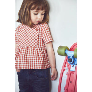 Baby blouse and dress sewing pattern video tutorial