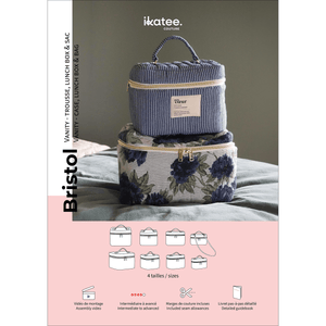 BRISTOL - Vanity case, lunch box or bag - Paper Sewing Pattern