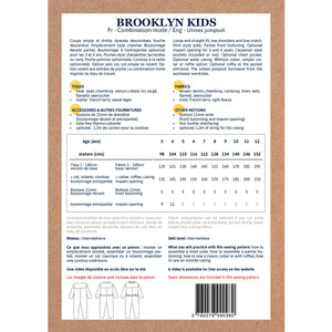 Combination sewing pattern in paper format