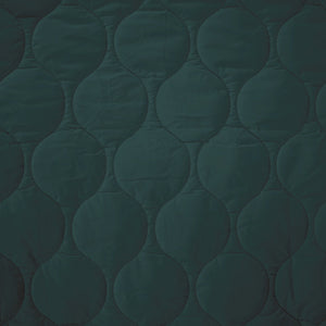 Quilted down jacket fabric - Arabesque - Ivy Green