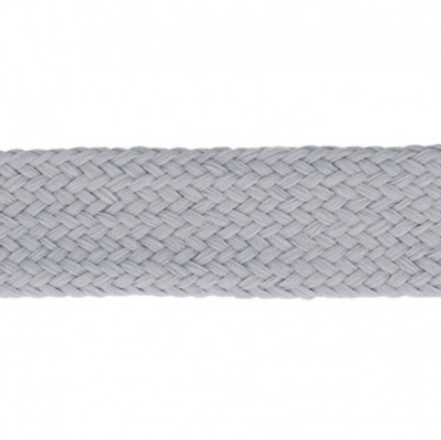 Flat cord cut to size - Light Grey