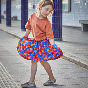Skirt  sewing pattern for girl