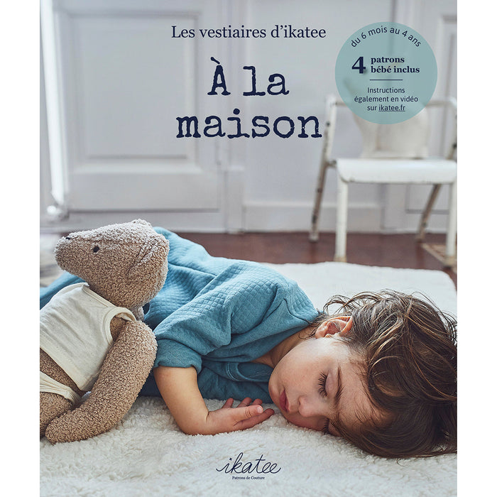 Naaipatronenboek voor baby's "AT HOME" Ebook