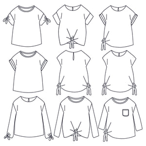 Children's top sewing pattern