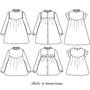Children's dress and blouse sewing  pattern