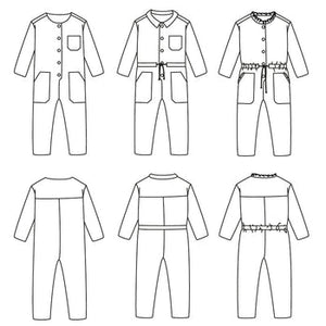 sewing pattern for jupsuit for kids