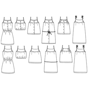 dress or top for kids sewing pattern 