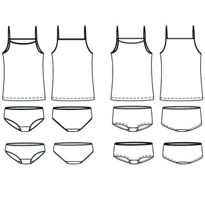 Women's underwear sewing pattern