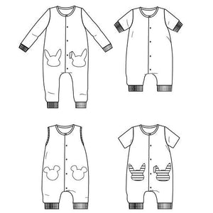 DIY pyjama sewing pattern PDF