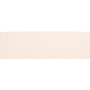 Cotton Webbing - 30 or 40 mm - Off-white