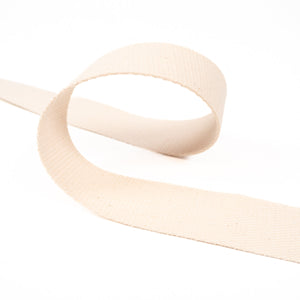 Cotton Webbing - 30 or 40 mm - Off-white