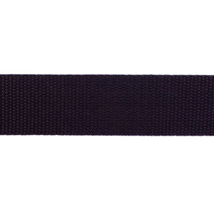 Cotton Webbing - 30 or 40 mm - Black