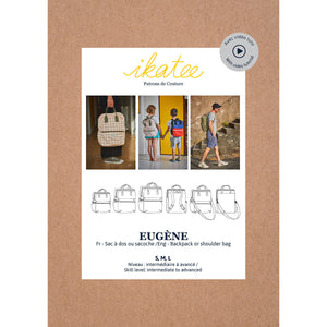 Backpack and satchel sewing pattern
