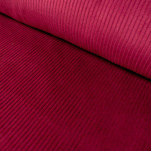 Corduroy 4w Fabric - Cherry