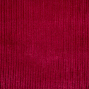 Corduroy 4w Fabric - Cherry