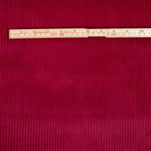 Corduroy 4w Fabric - Cherry