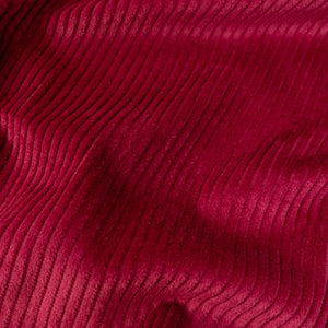 Corduroy 4w Fabric - Cherry