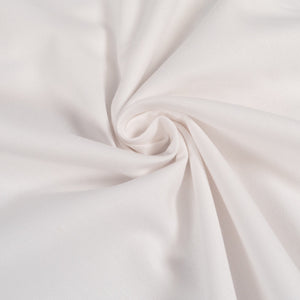 Poplin fabric - White