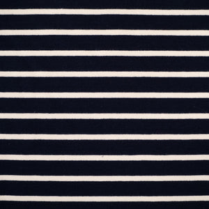 Sailor French terry- Navy/Off white