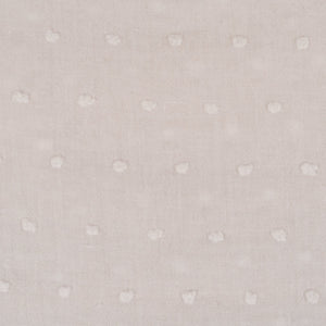 Cotton Plumetis Fabric - White