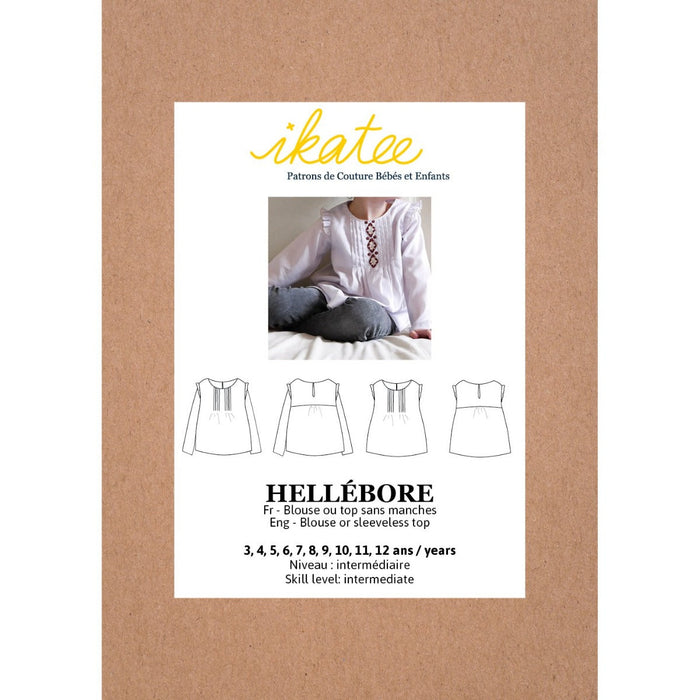 HELLEBORE blouse - Kids 3/12Y - Paper Sewing Pattern