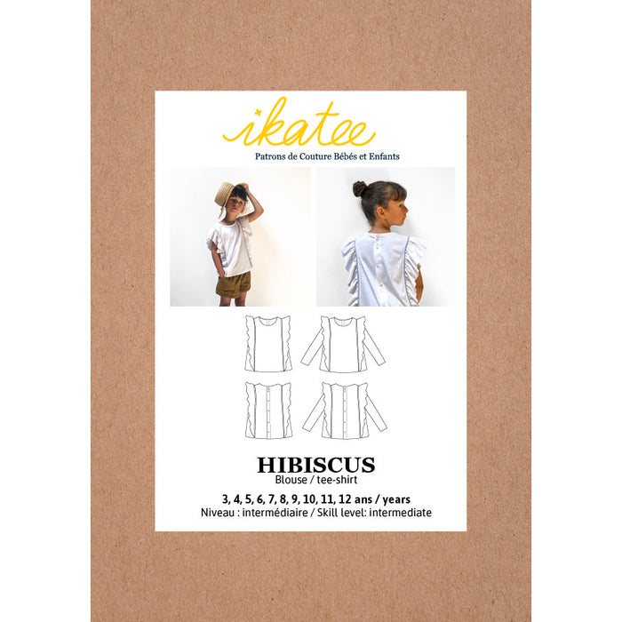 HIBISCUS Blouse/Tee-shirt - 3/12 - Paper Sewing Pattern