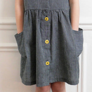 mid-lengh dress sewing pattern