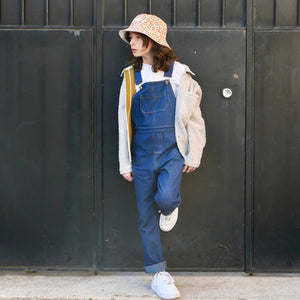 Sewing pattern for long overalls