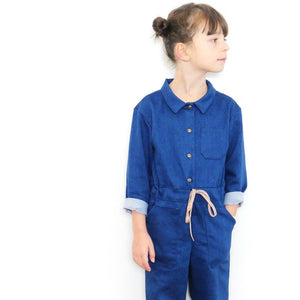 blue jumpsuit for children