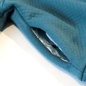 Sweatshirt sewing  pattern with inside pockets 