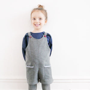 Dress and overalls sewing pattern PDF format