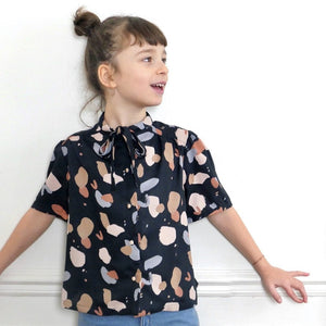 blouse or dress  sewing pattern for kids