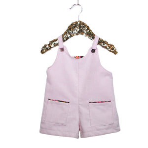 Short overalls sewing pattern
