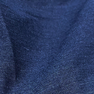Linen Viscose fabric ©Sorona - Navy/jean