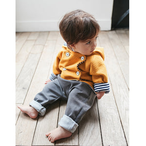 Sewing pattern for mixed baby sarouel pants