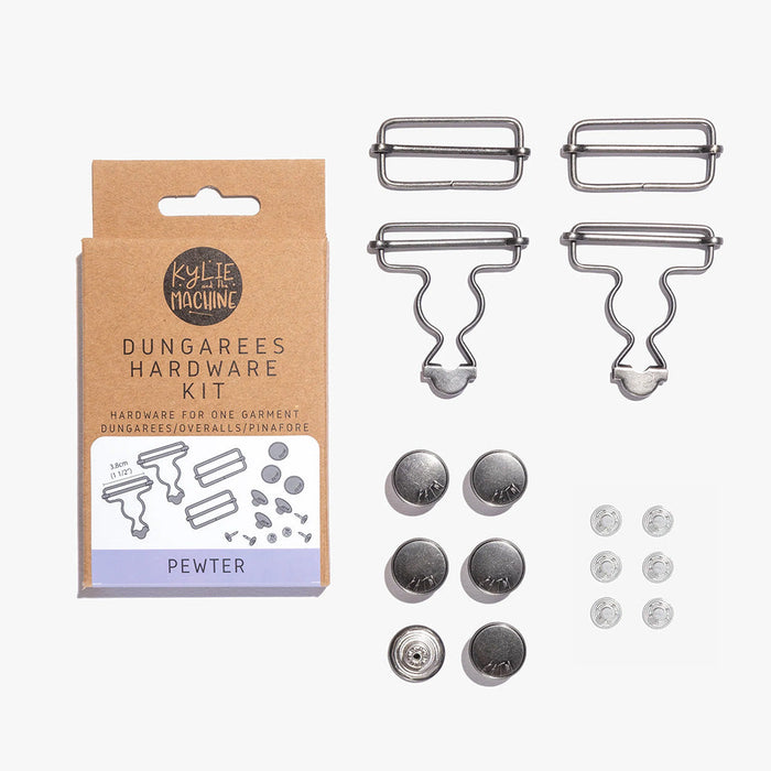 Overall buckle kit - Kylie And The Machine - 38 mm - Pewter