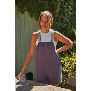 Sewing pattern for women's bib and brace overalls